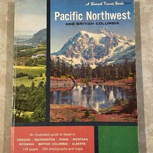 Vintage 1965 Third Edition Sunset Discovery Travel Pacific Northwest